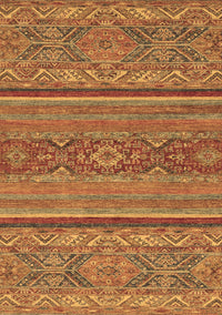 Abstract Brown Modern Rug, abs2862brn