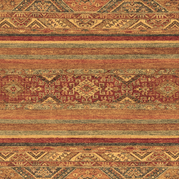 Abstract Brown Modern Rug, abs2862brn