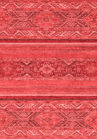 Abstract Red Modern Rug, abs2862red