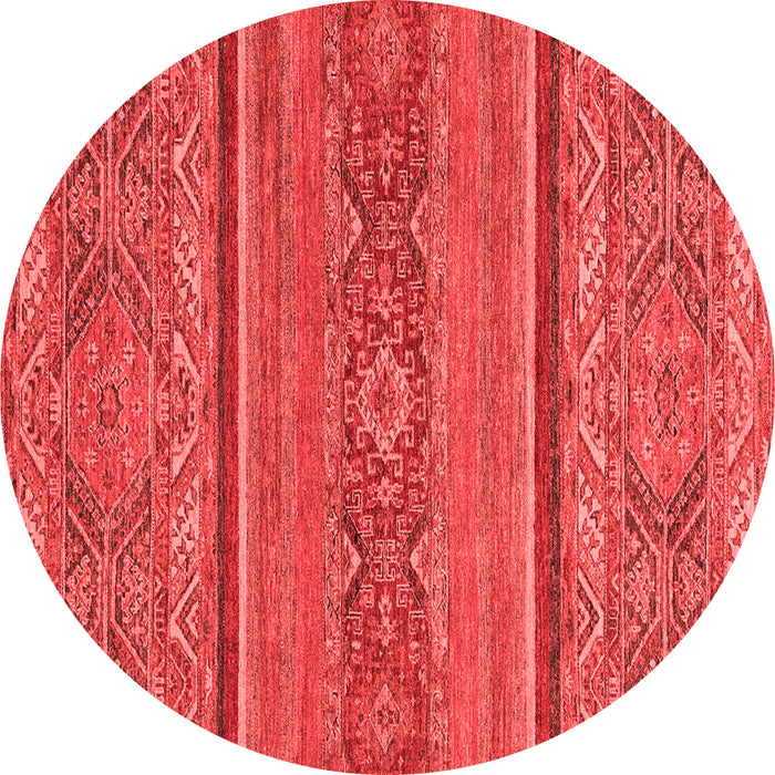 Machine Washable Abstract Red Modern Rug, wshabs2862red