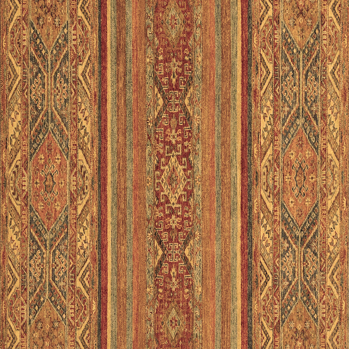 Square Machine Washable Abstract Brown Modern Rug, wshabs2862brn