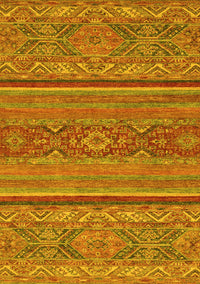 Abstract Yellow Modern Rug, abs2862yw