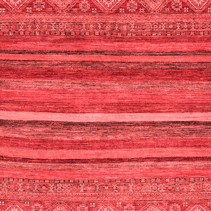 Abstract Red Modern Area Rugs