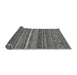 Sideview of Abstract Gray Modern Rug, abs2863gry