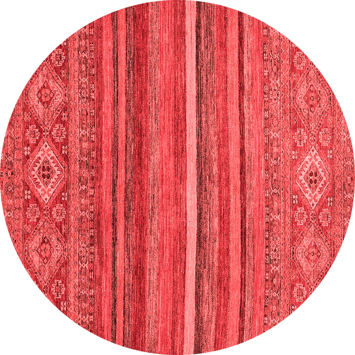 Machine Washable Abstract Red Modern Rug, wshabs2863red