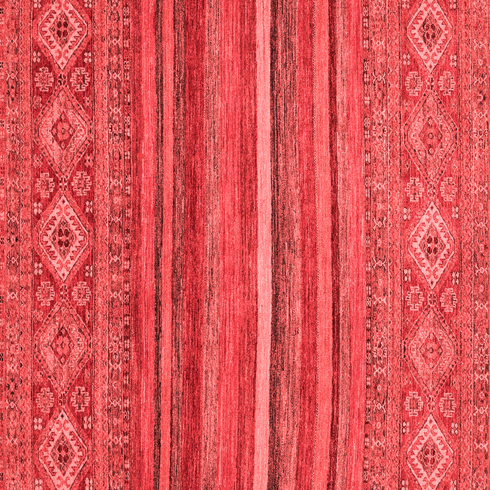 Abstract Red Modern Rug, abs2863red