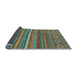 Sideview of Abstract Light Blue Modern Rug, abs2863lblu