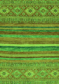 Abstract Green Modern Rug, abs2863grn