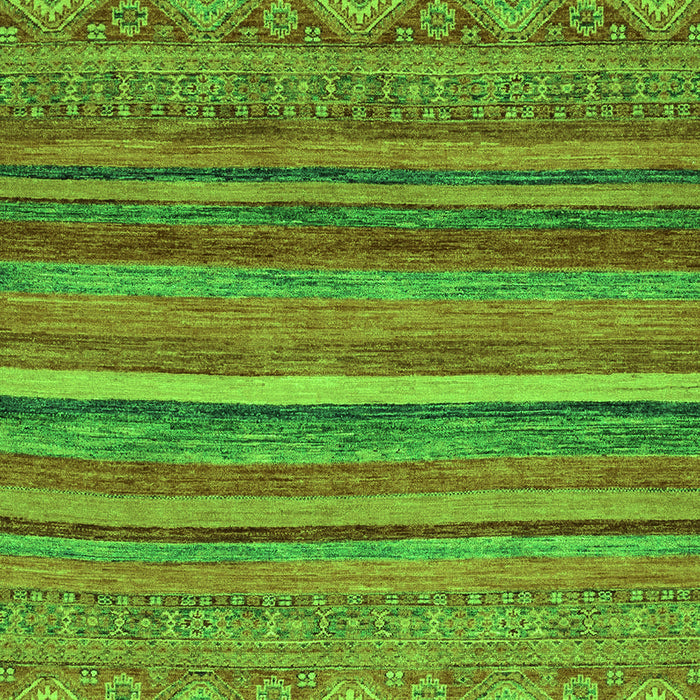 Abstract Green Modern Rug, abs2863grn