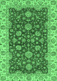 Oriental Emerald Green Traditional Rug, abs2864emgrn