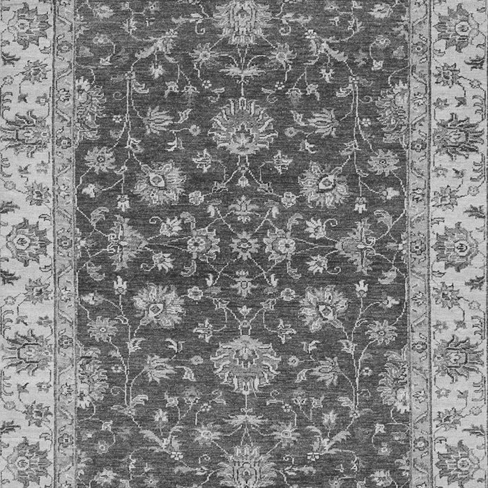 Machine Washable Oriental Gray Traditional Rug, wshabs2864gry