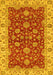 Oriental Yellow Traditional Rug, abs2864yw