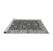 Sideview of Machine Washable Oriental Gray Traditional Rug, wshabs2864gry