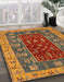 Machine Washable Abstract Gold Rug in a Family Room, wshabs2865