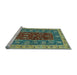 Sideview of Machine Washable Abstract Light Blue Modern Rug, wshabs2865lblu