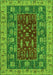 Abstract Green Modern Rug, abs2865grn