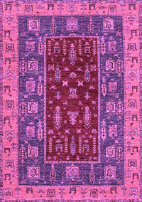 Abstract Purple Modern Rug, abs2865pur