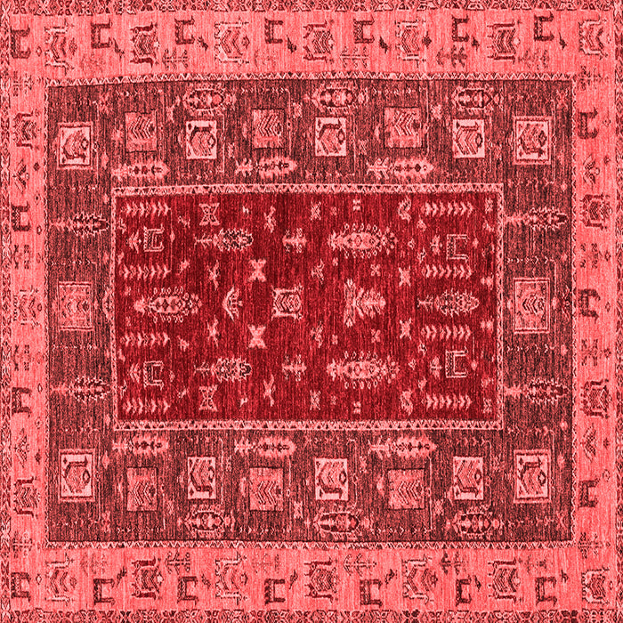 Machine Washable Abstract Red Modern Rug, wshabs2865red