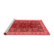 Modern Red Washable Rugs