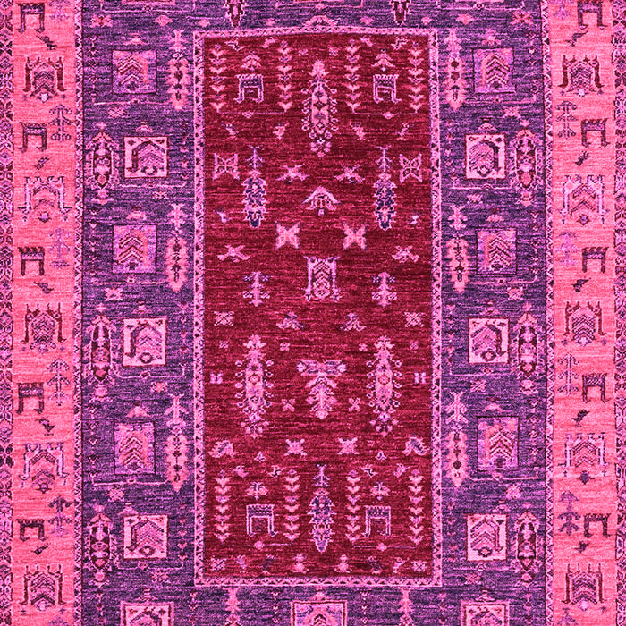 Machine Washable Abstract Pink Modern Rug, wshabs2865pnk