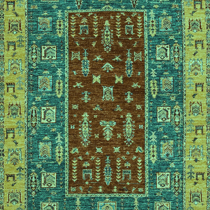 Abstract Turquoise Modern Rug, abs2865turq