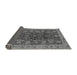 Sideview of Abstract Gray Modern Rug, abs2865gry