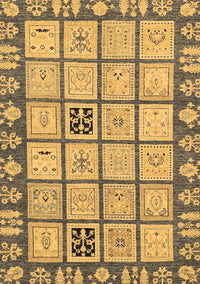 Abstract Brown Modern Rug, abs2866brn