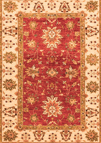 Oriental Orange Traditional Rug, abs2867org