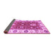 Sideview of Oriental Purple Traditional Rug, abs2867pur