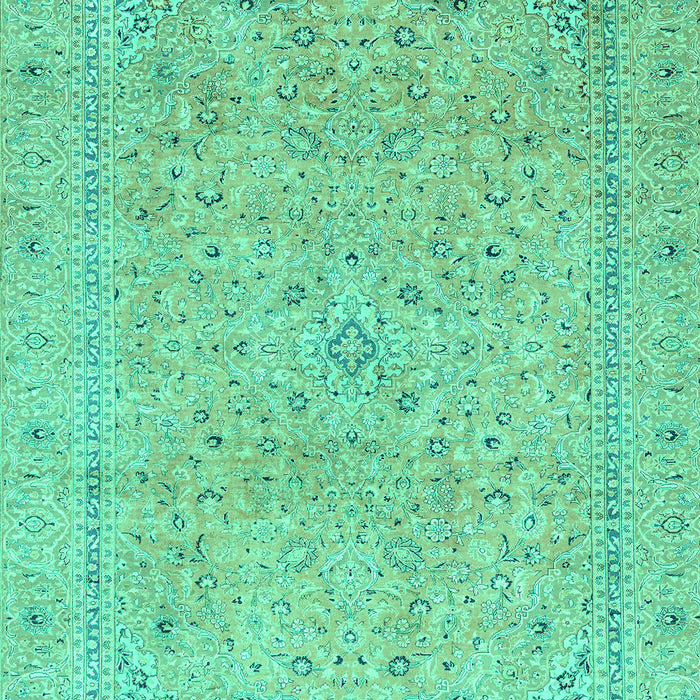 Abstract Turquoise Modern Rug, abs2868turq