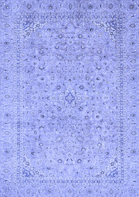 Abstract Blue Modern Rug, abs2868blu