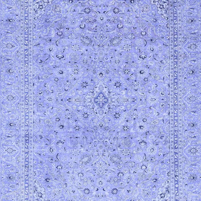 Abstract Blue Modern Rug, abs2868blu
