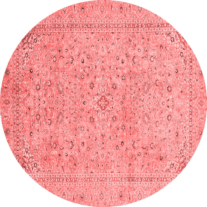 Abstract Red Modern Rug, abs2868red