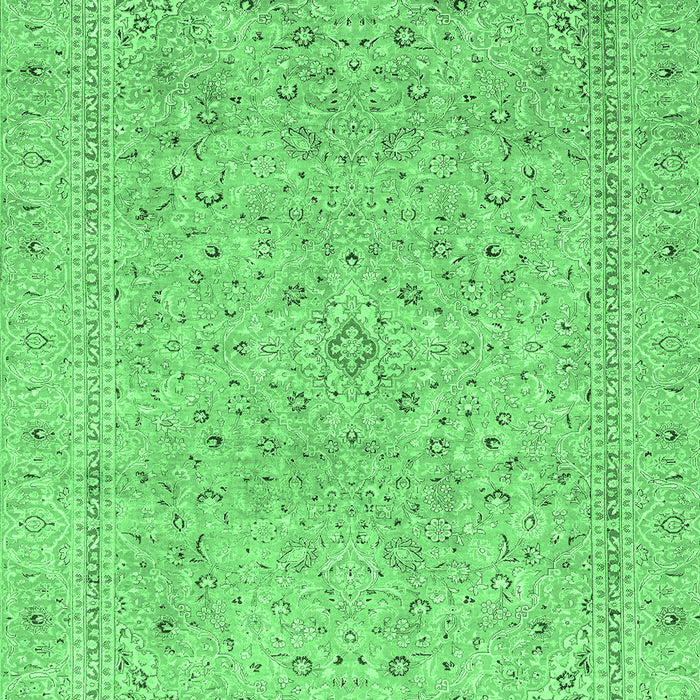 Abstract Emerald Green Modern Rug, abs2868emgrn