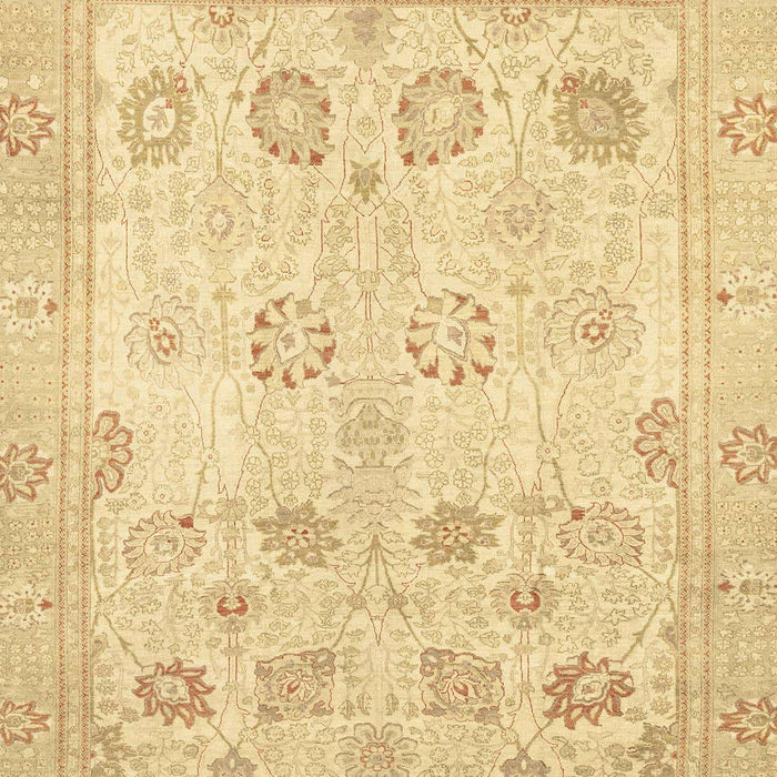 Machine Washable Abstract Orange Rug, wshabs2869