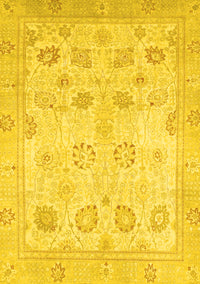 Oriental Yellow Traditional Rug, abs2869yw