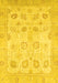 Oriental Yellow Traditional Rug, abs2869yw