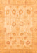 Oriental Orange Traditional Rug, abs2869org