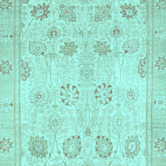 Oriental Light Blue Traditional Rug, abs2869lblu