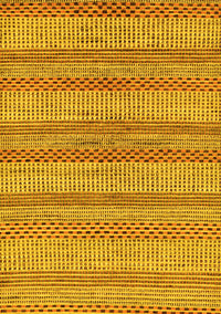 Oriental Yellow Modern Rug, abs286yw