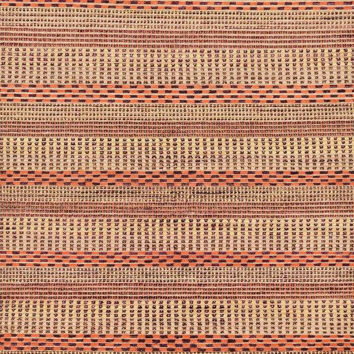 Square Machine Washable Abstract Red Rug, wshabs286