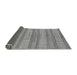 Sideview of Oriental Gray Modern Rug, abs286gry