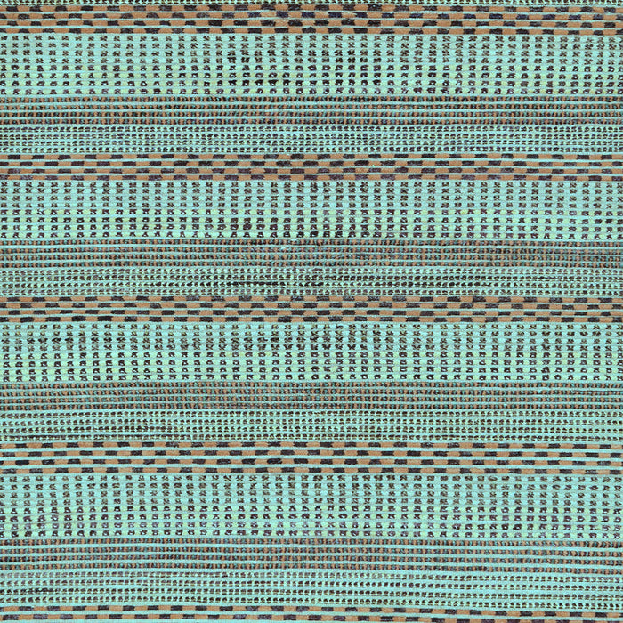 Square Oriental Light Blue Modern Rug, abs286lblu