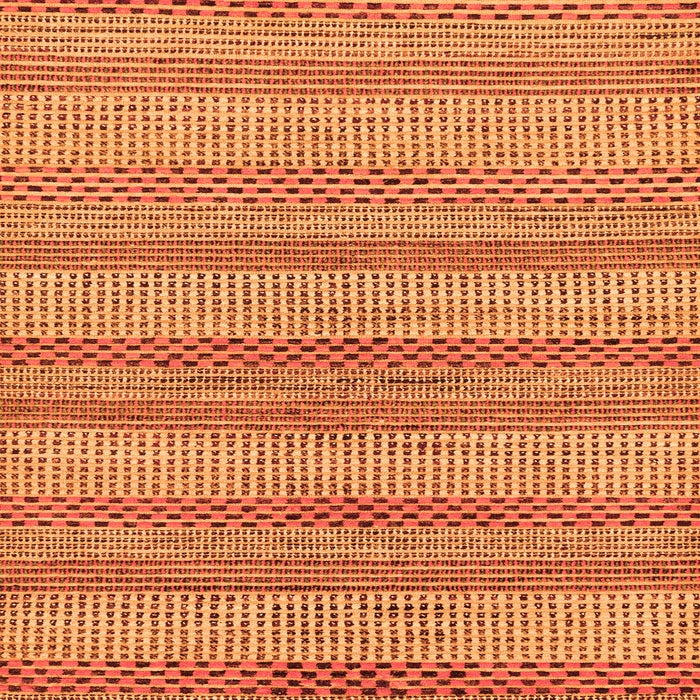 Square Oriental Orange Modern Rug, abs286org