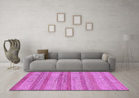 Machine Washable Oriental Purple Modern Rug, wshabs286pur