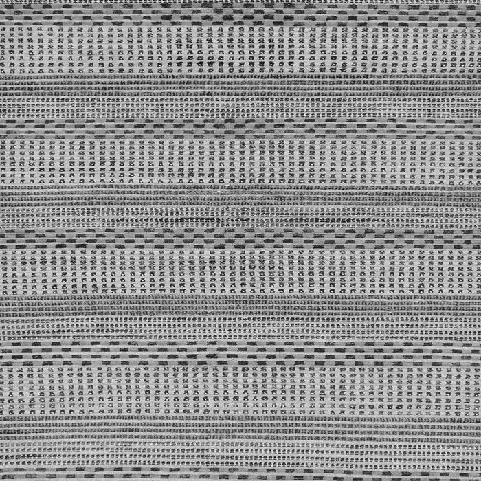 Square Machine Washable Oriental Gray Modern Rug, wshabs286gry