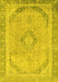 Abstract Yellow Modern Rug, abs2870yw