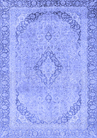 Abstract Blue Modern Rug, abs2870blu