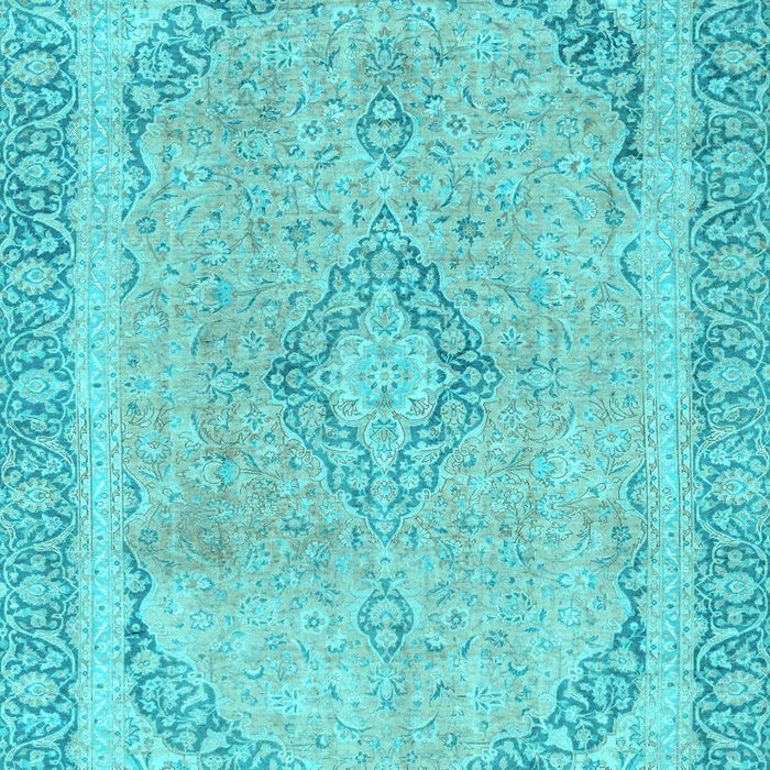 Machine Washable Abstract Light Blue Modern Rug, wshabs2870lblu