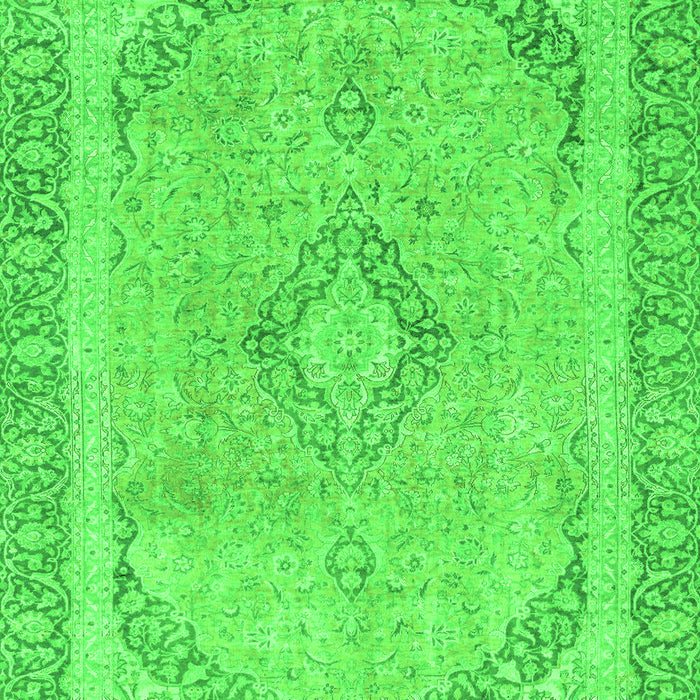 Abstract Green Modern Rug, abs2870grn